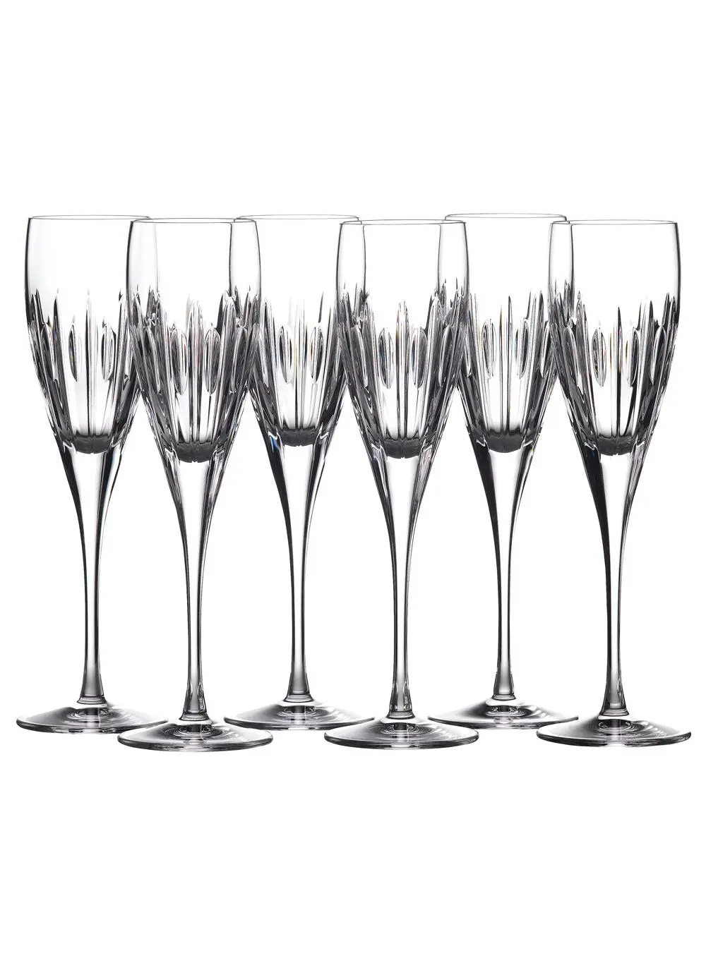 Waterford Crystal Ardan Mara Flute Set of 6