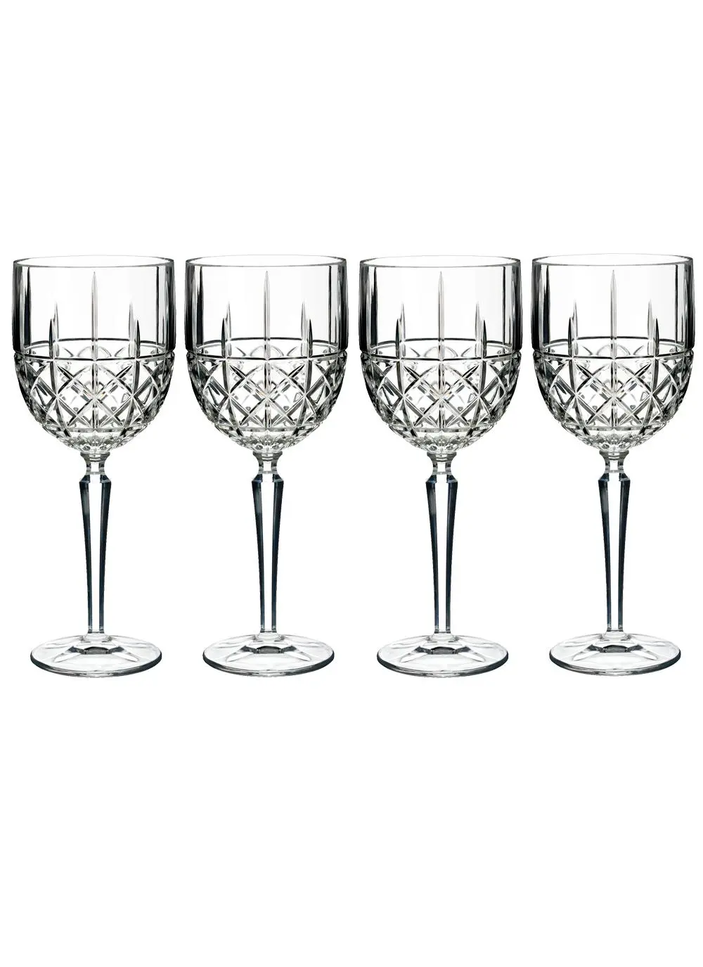 Waterford Crystal Marquis Brady Goblet Set of 4
