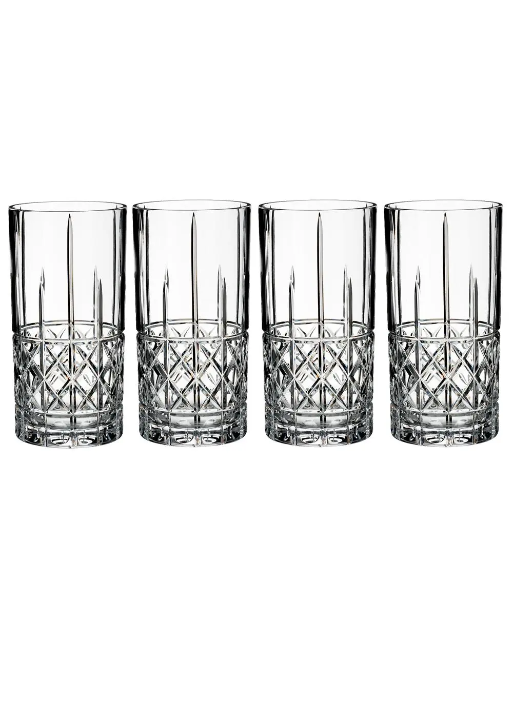 Waterford Crystal Marquis Brady Hi Ball Set of 4