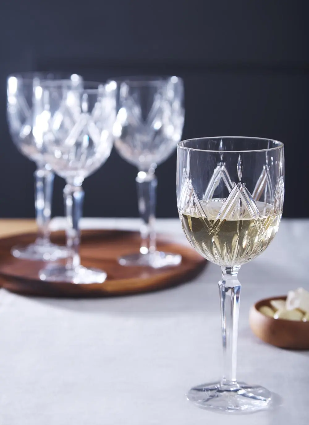 Waterford Crystal Marquis Lacey Wine Set of 4