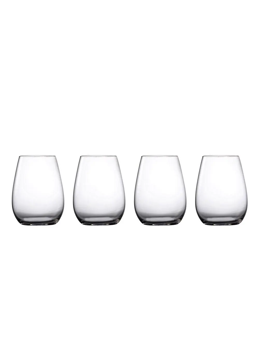 Waterford Crystal Marquis Moments Stemless Wine Set of 4