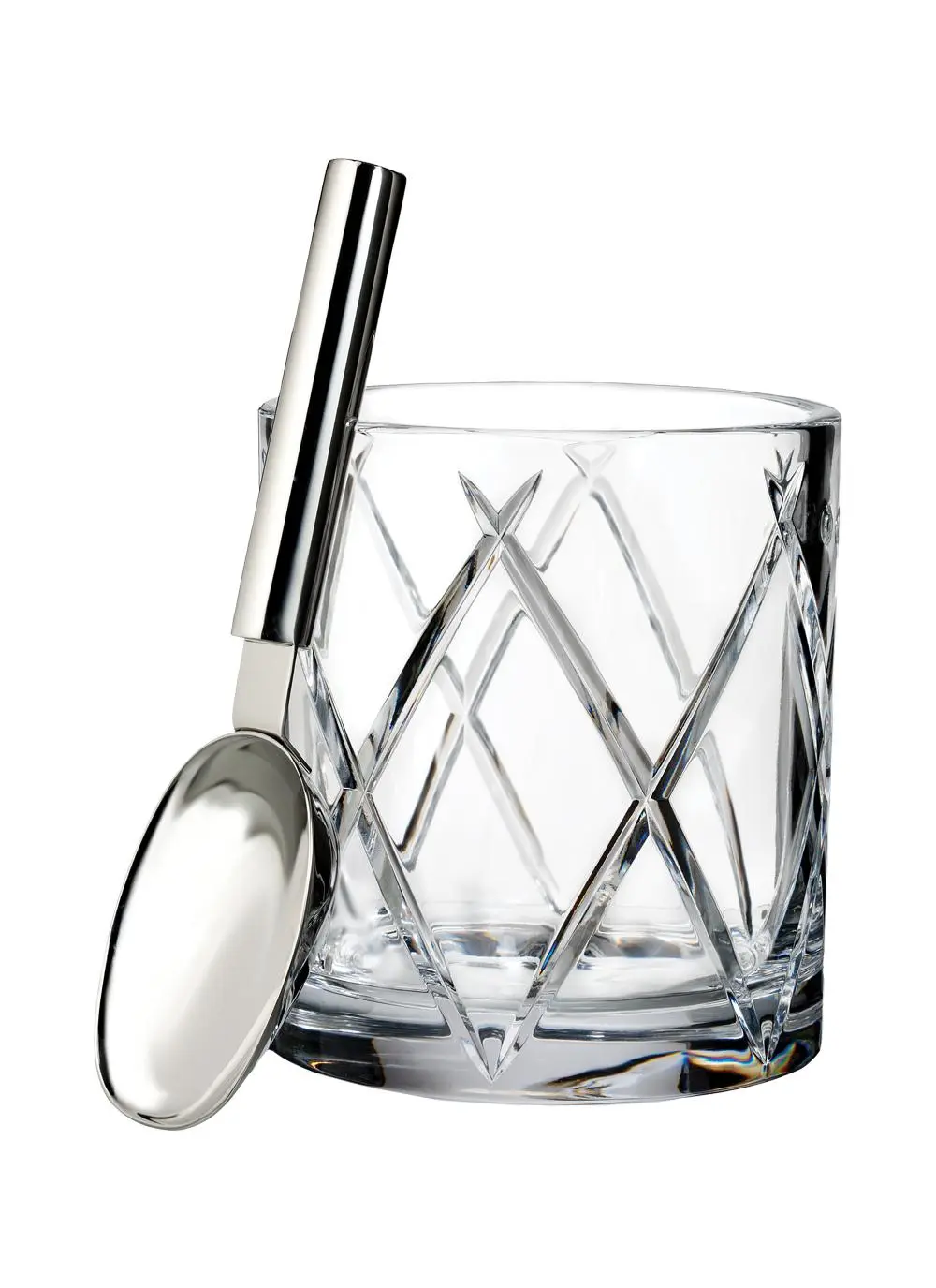 Waterford Crystal Olann Ice Bucket with Scoop