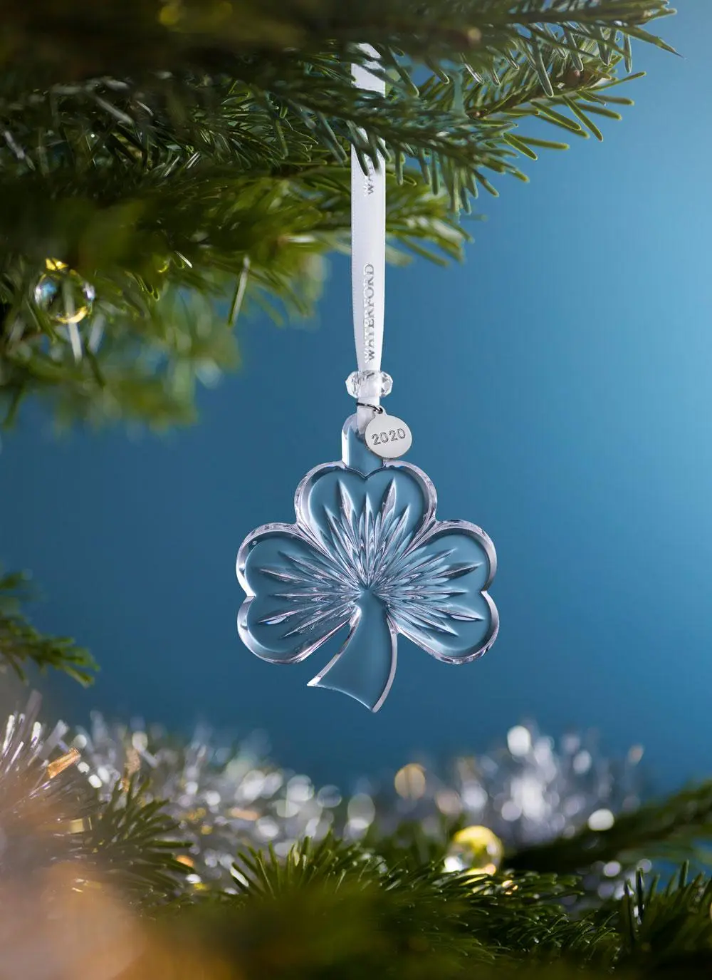 Waterford Crystal Shamrock Ornament 2020
