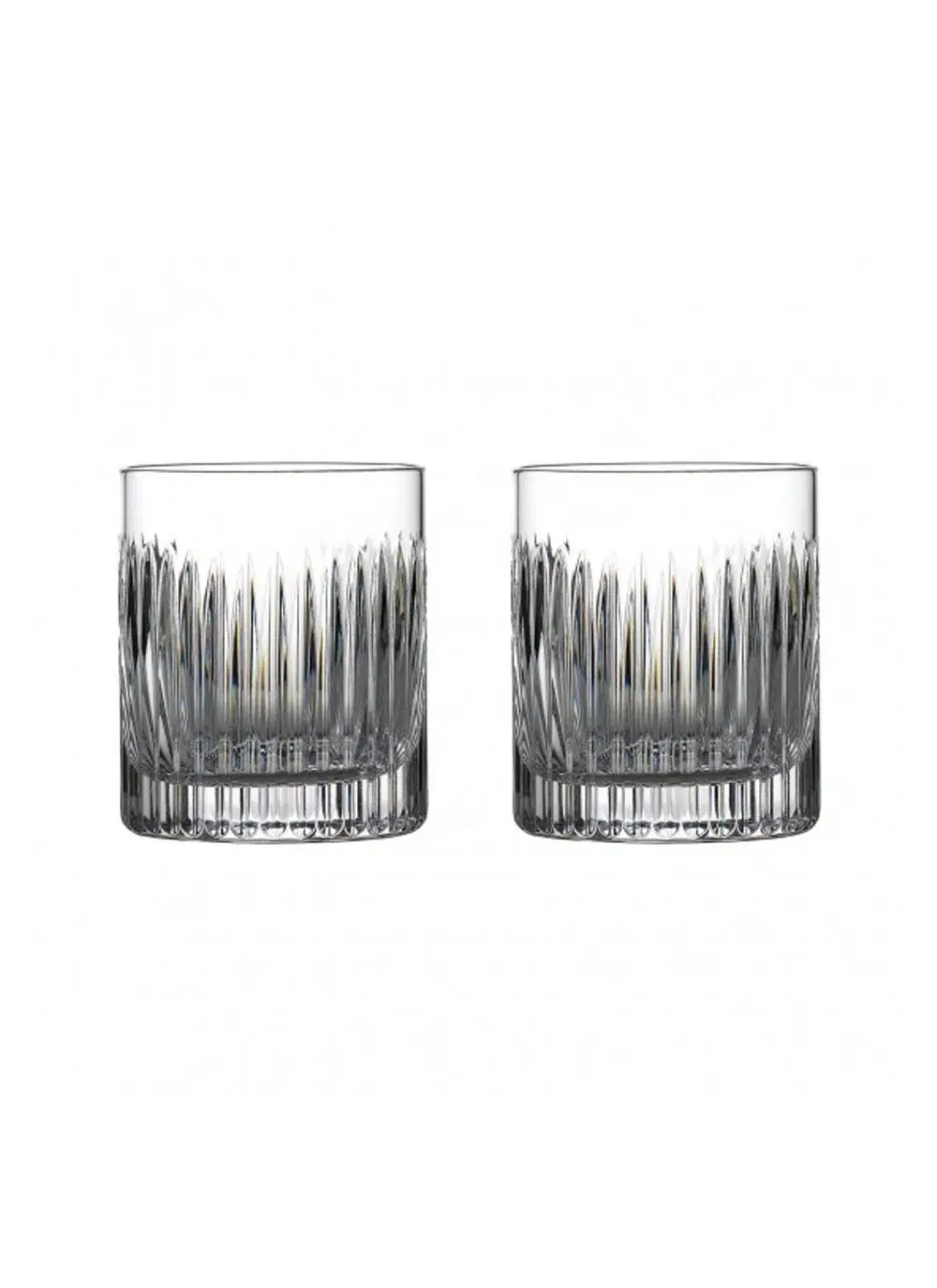 Waterford Crystal Short Stories Aras DOF Tumbler Pair