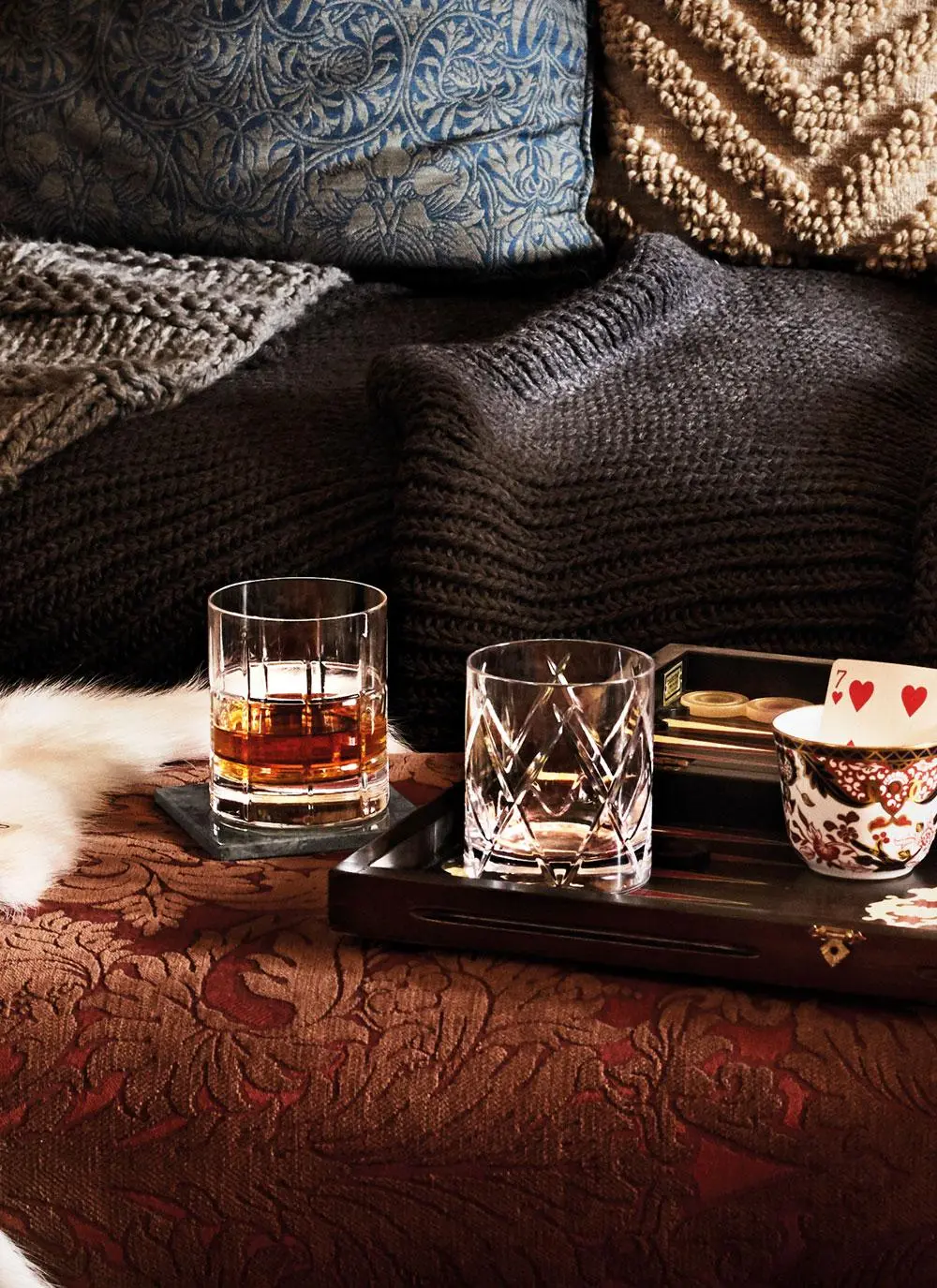 Waterford Crystal Short Stories DOF Mixed Pattern Set of 4