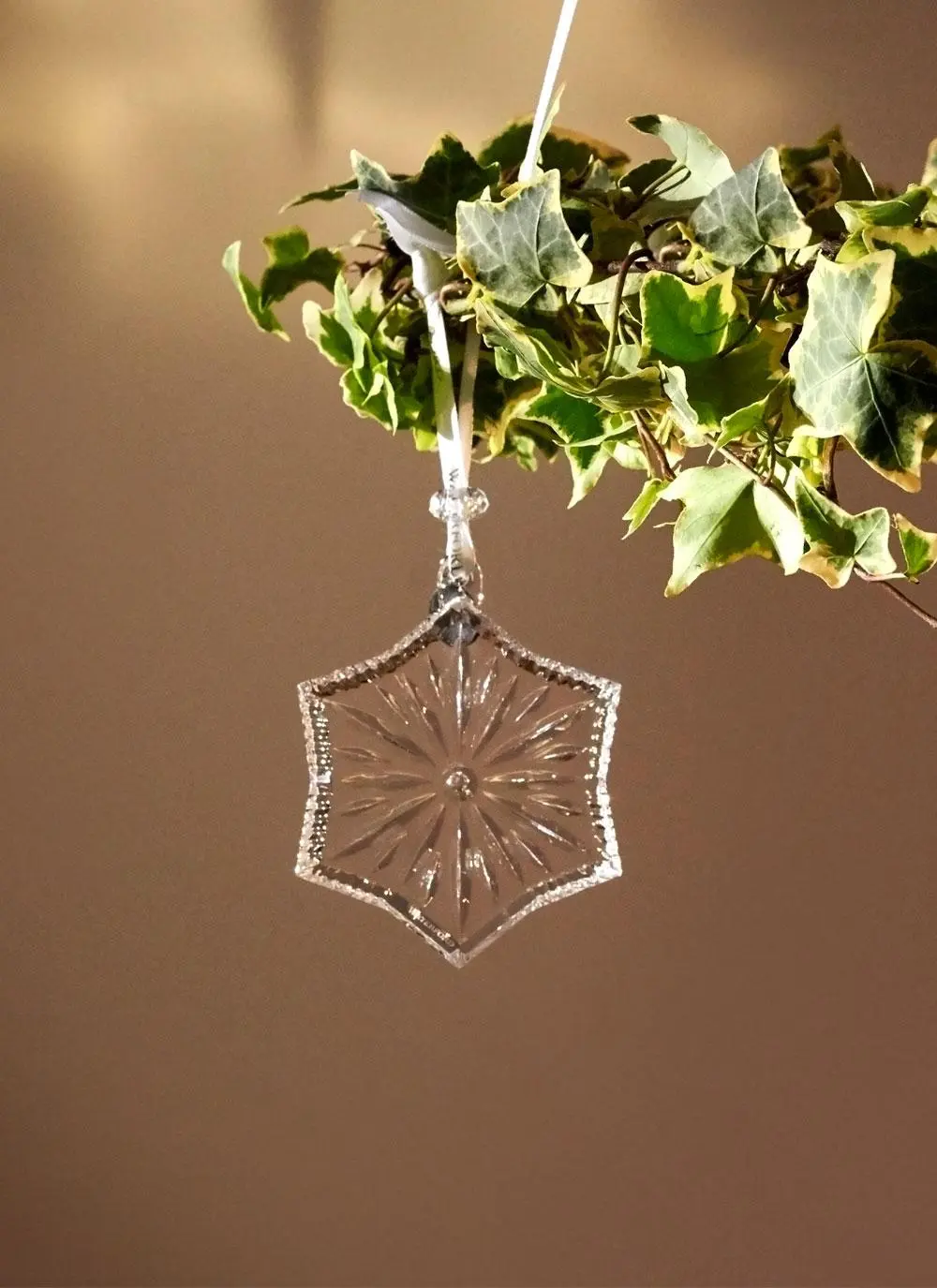 Waterford Crystal Snow Crystal Ornament