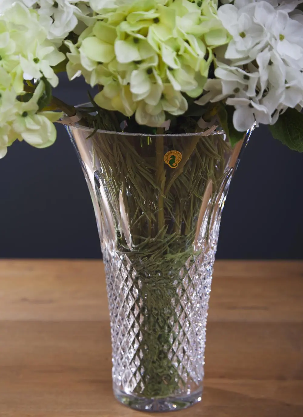 Waterford Crystal Treasures Of The Sea Colleen 14'' Vase