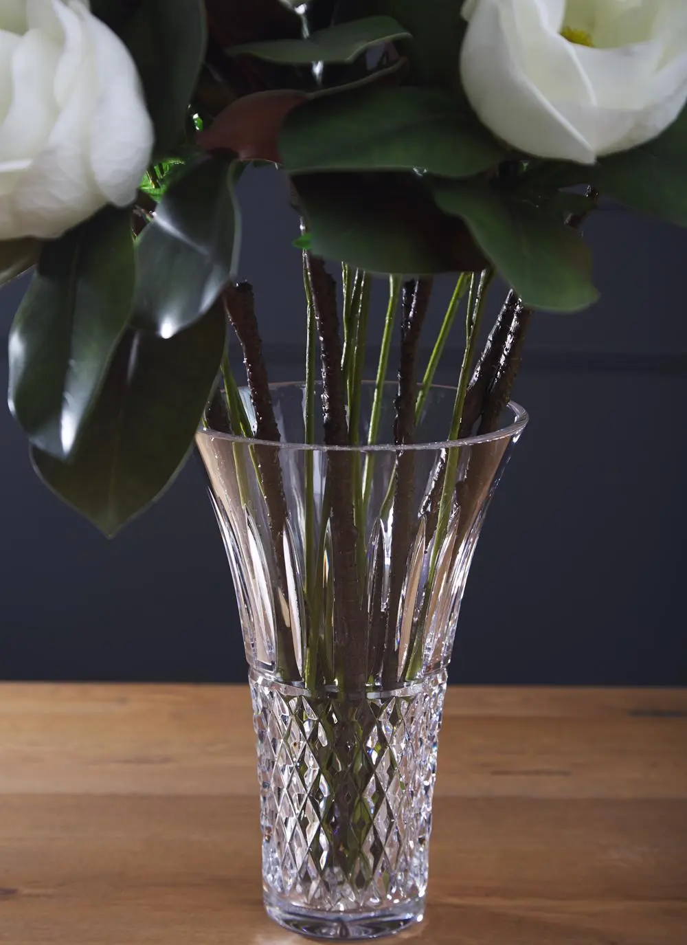 Waterford Crystal Treasures Of The Sea Tramore 8'' Vase