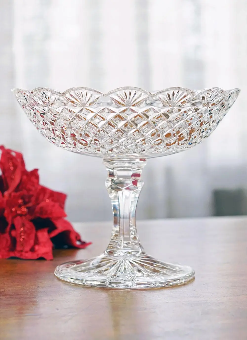 Waterford Crystal Emily 7 Inch Compote 