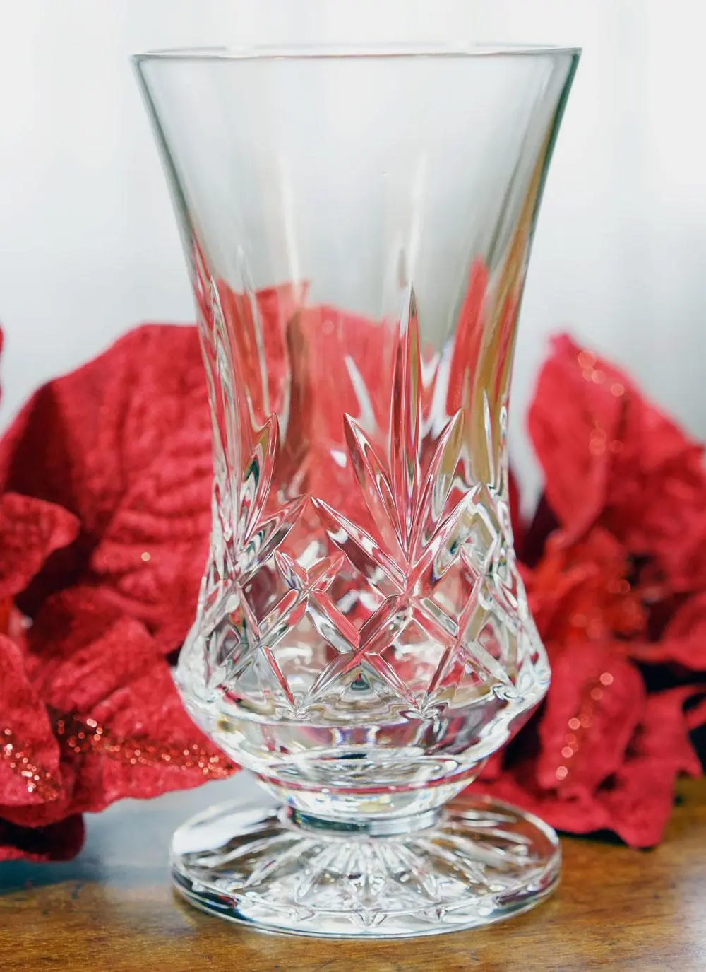 Waterford Crystal Finola 6 Inch Footed Vase