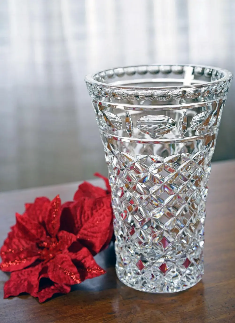 Waterford Crystal Leonora 10 Inch Vase