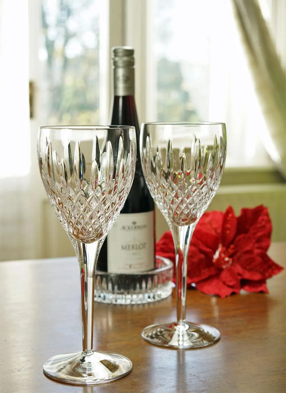 Waterford Crystal Webster Goblet Set Of 2