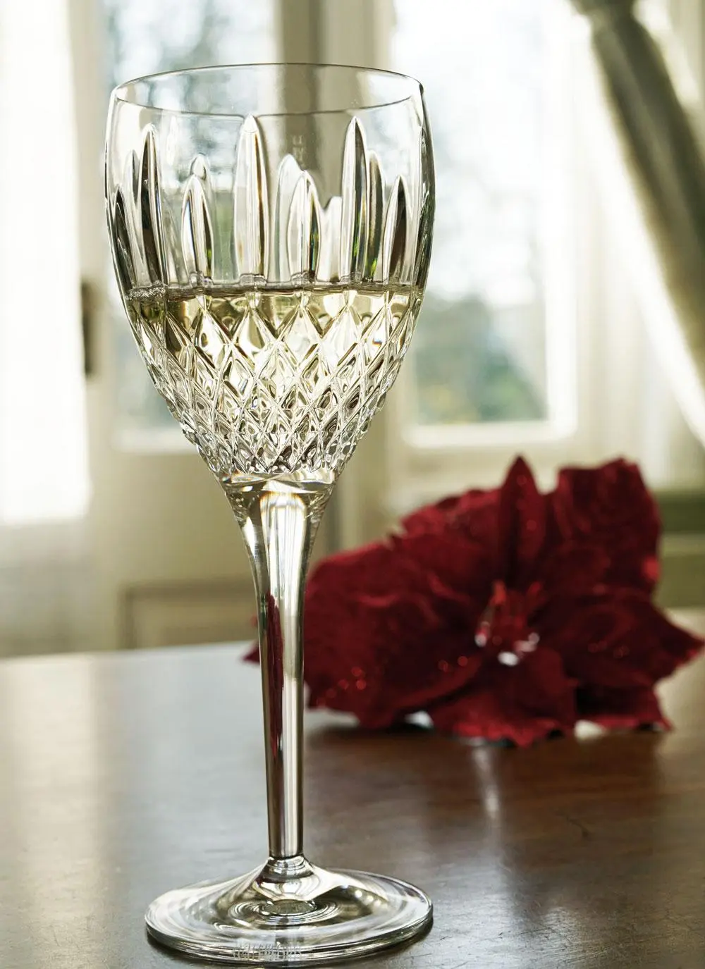 Waterford Crystal Webster White Wine Set Of 2
