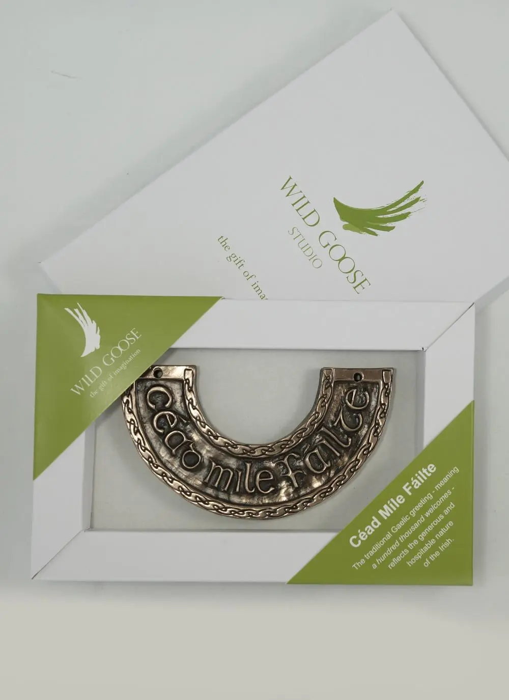 Cead Mile Failte Bronze Plaque