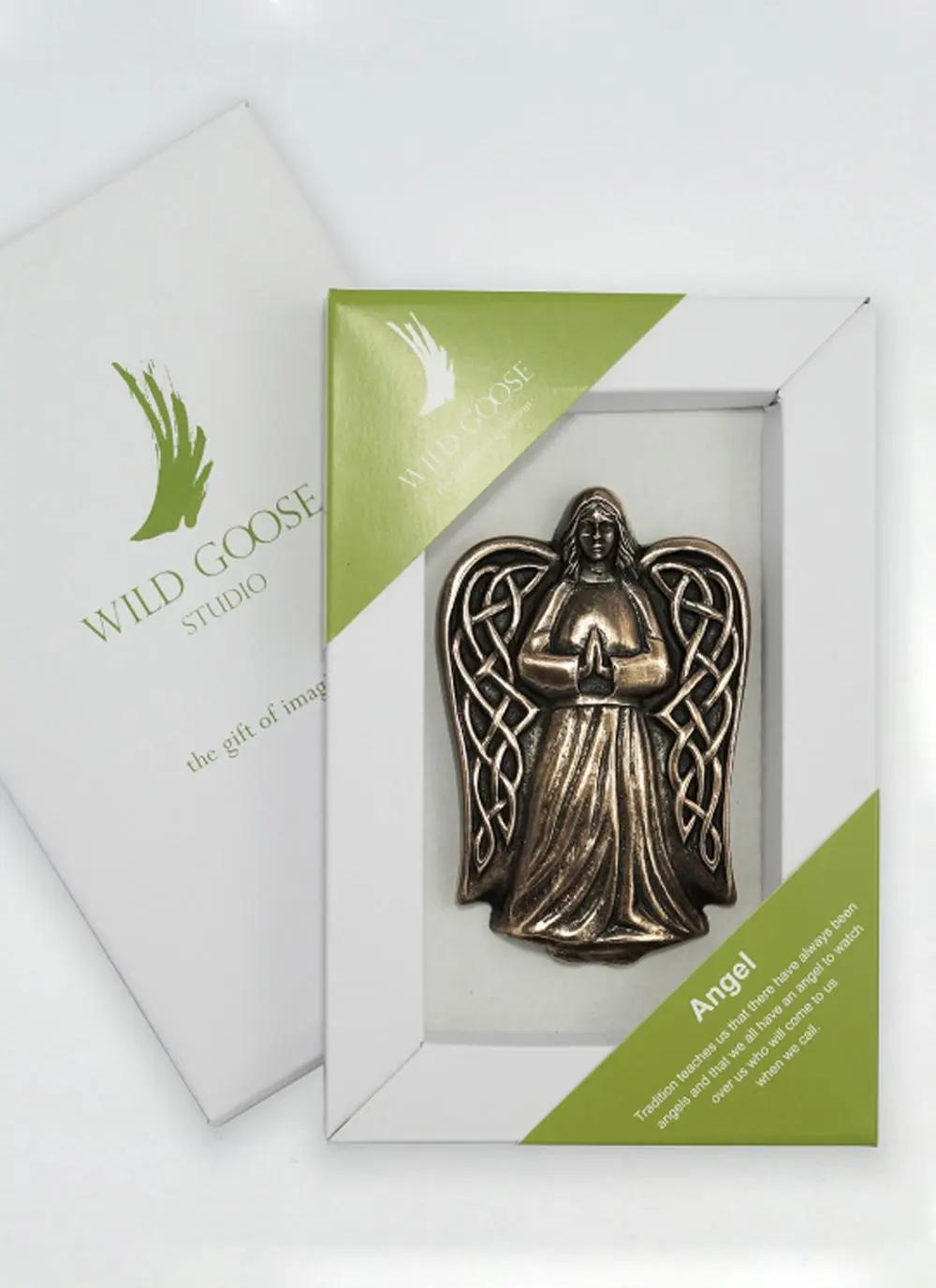 Bronze Angel Plaque