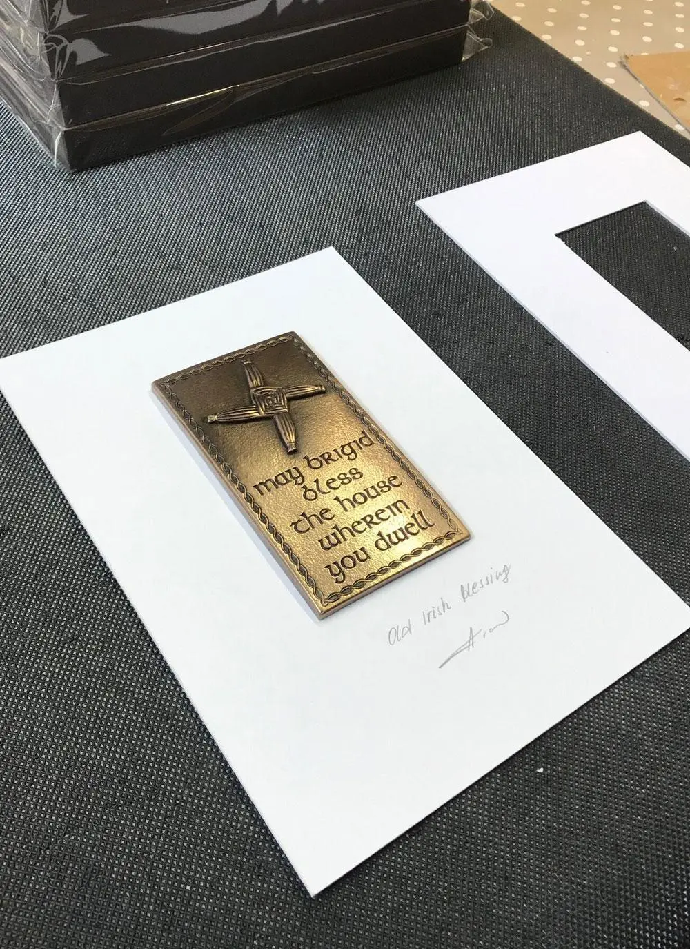 Blarney Exclusive St. Brigid Blessing Plaque