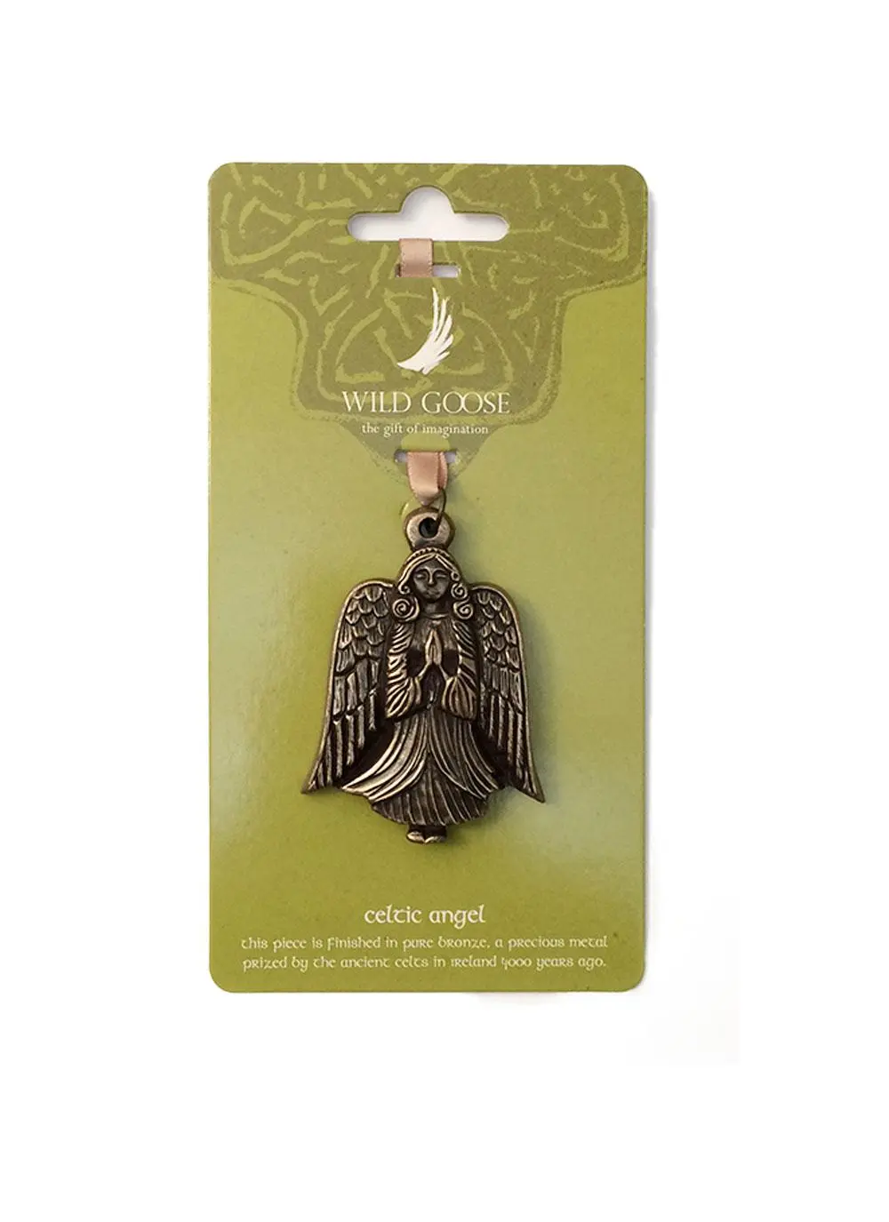 Celtic Angel Bronze Ornament
