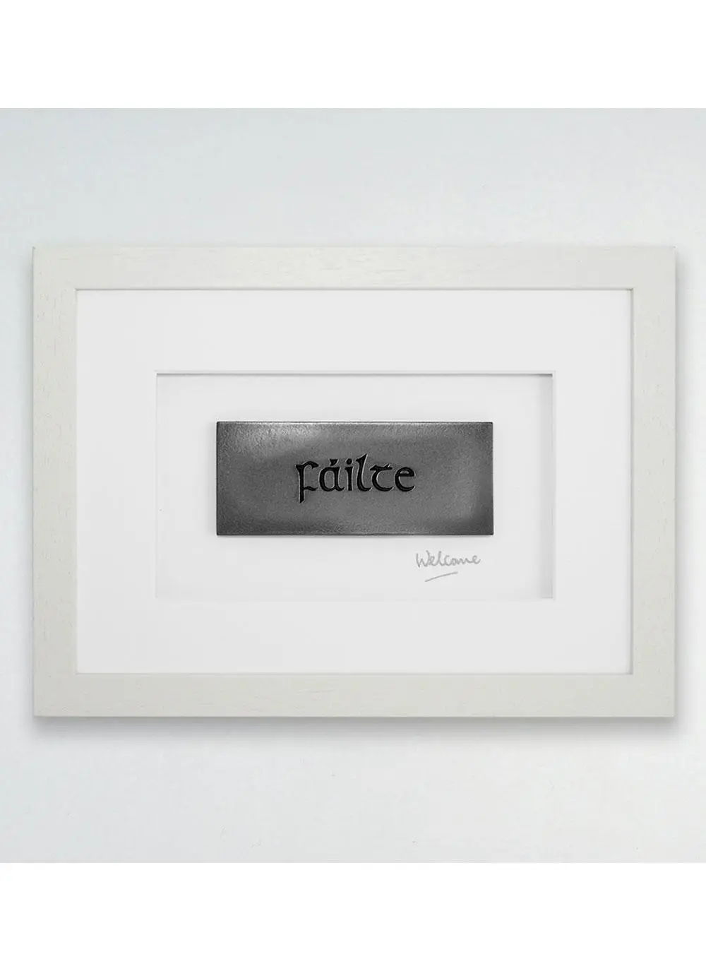 Framed Failte - Welcome Plaque