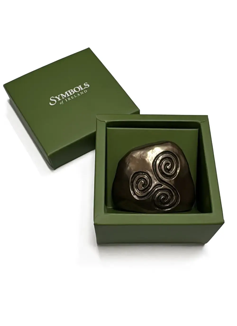The Triskele Symbol of Ireland Decorative Paperweight