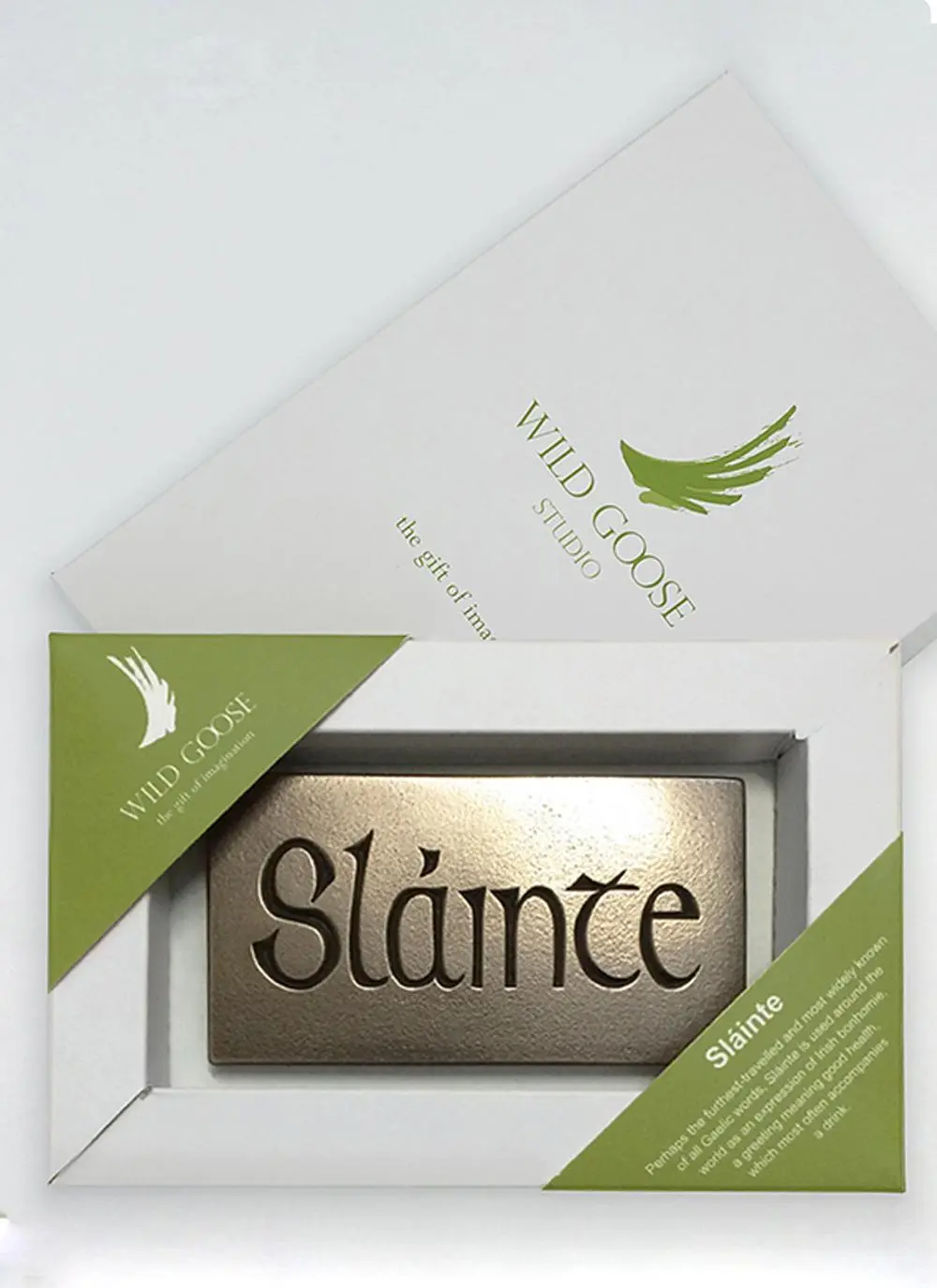 Slainte Bronze Plaque