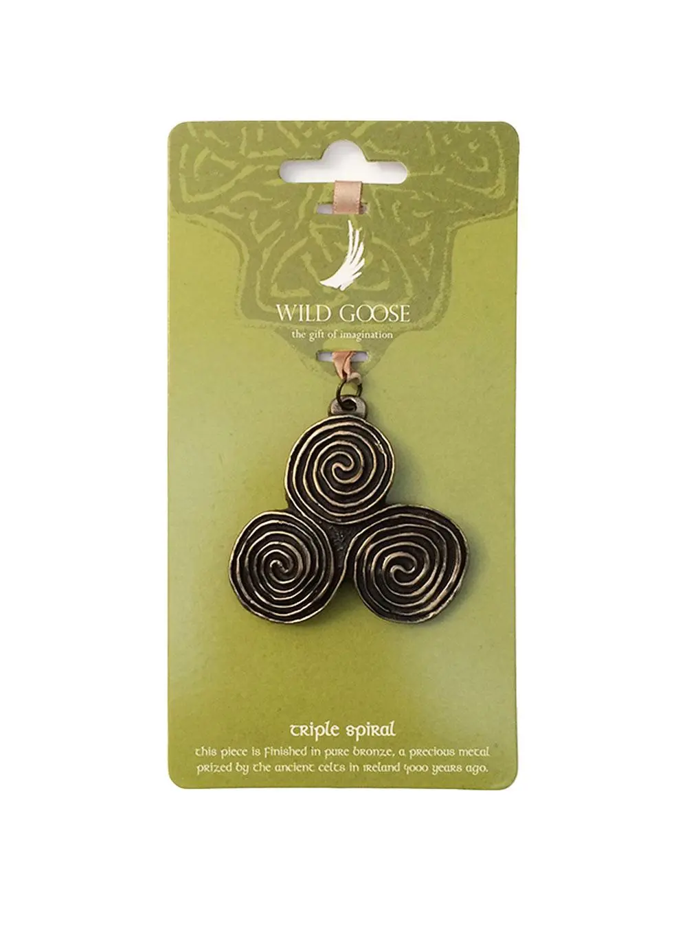Triple Spiral Bronze Decoration
