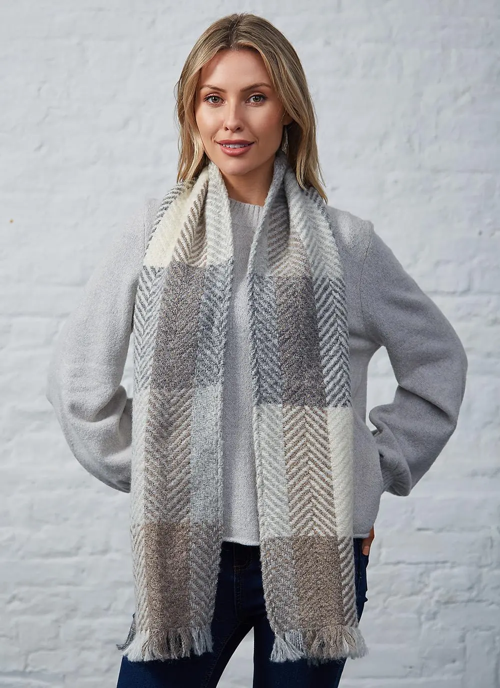 Wool Country Scarf