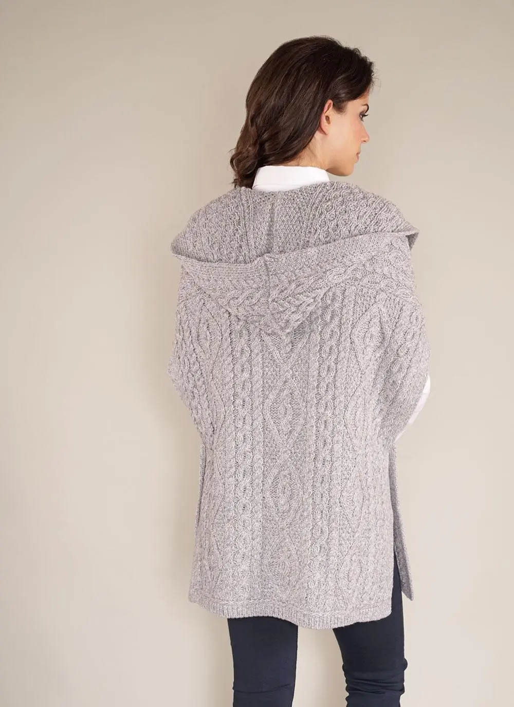Wool Cape With Buttons