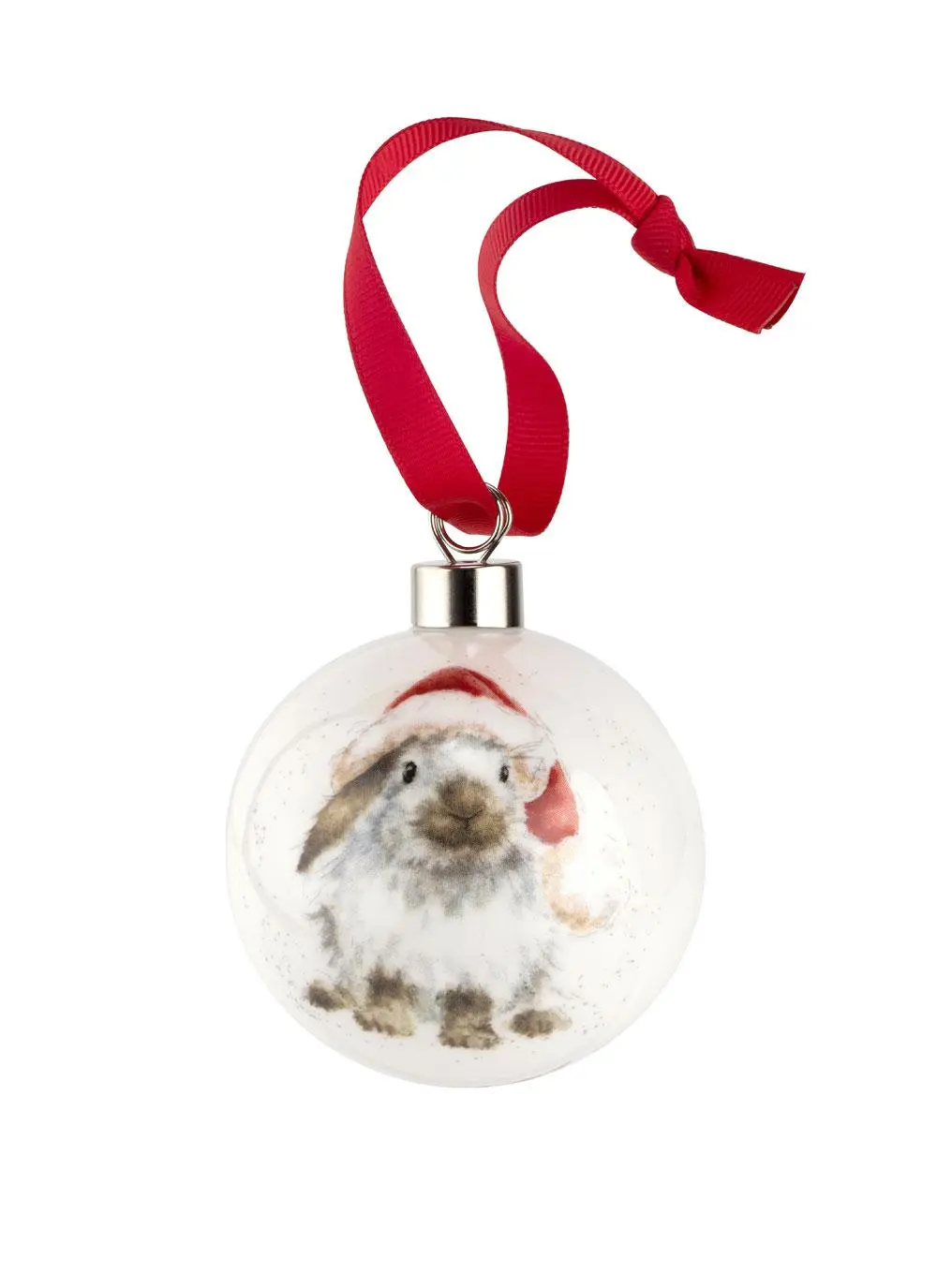 Ho Ho Ho Rabbit Christmas Bauble