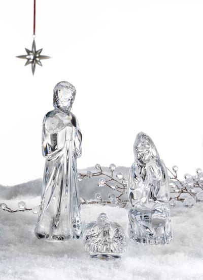 Waterford Crystal Holy Family Nativity Set | Blarney