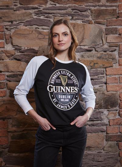 Unisex Guinness Dublin Label Long 