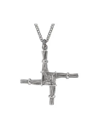 Buy Saint Brigid's Cross Necklace, Celtic Cross Necklace, Irish Cross  Pendant, First Communion Gift, Bride Cross, Confirmation Gift, Mom Gift  Online in India - Etsy