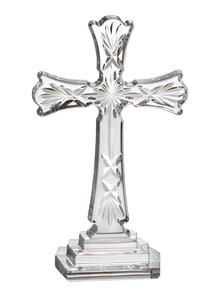 Waterford Crystal Large KELLS STANDING CROSS  Made in IRELAND NEW! 