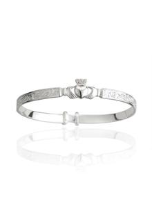 Sterling Silver Celtic Claddagh Baby