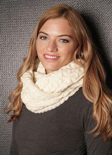Aran Infinity Scarf | Aran Snood from 