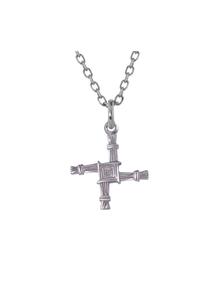 Small Sterling Silver St. Brigid's 