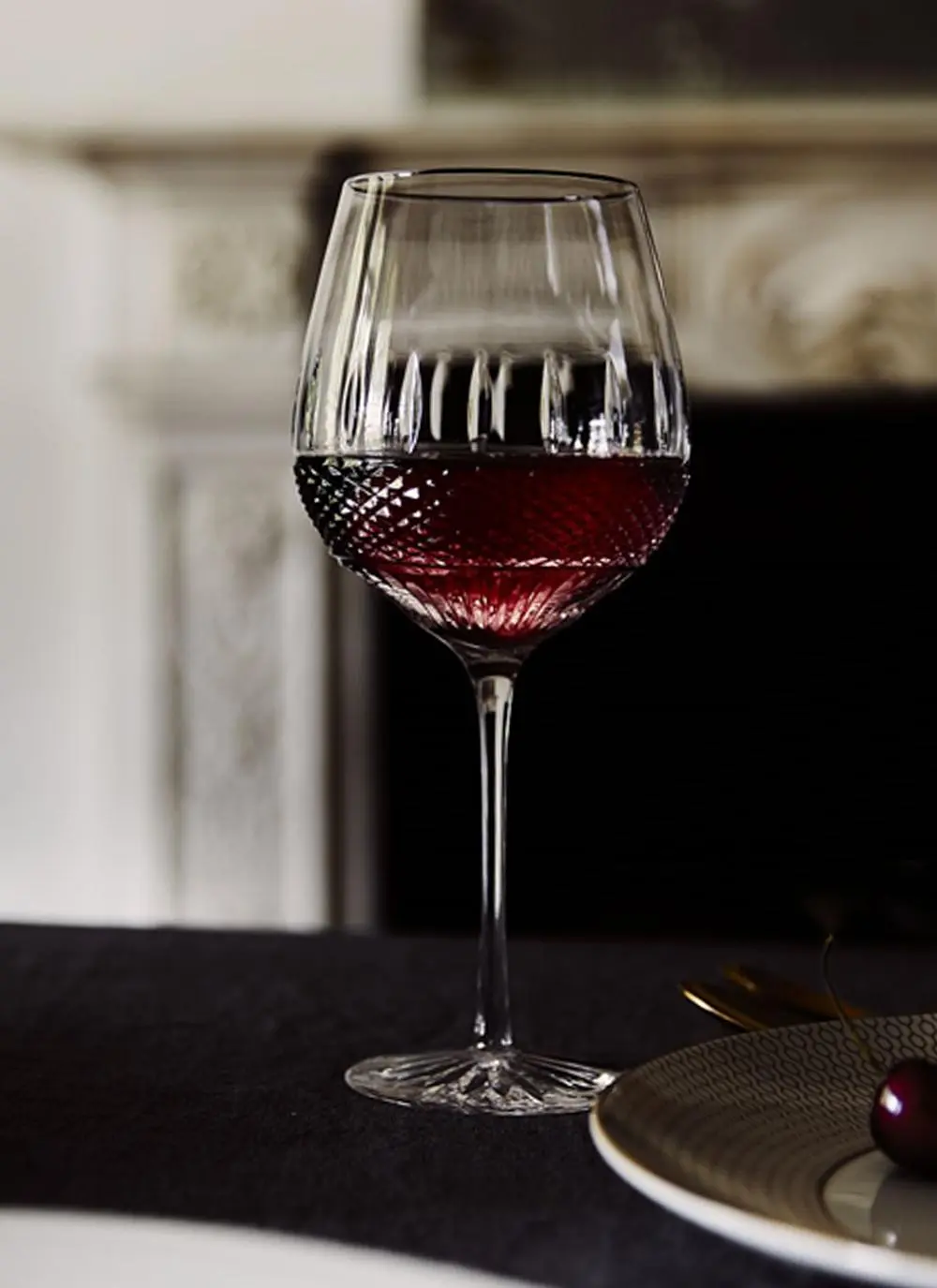 Waterford Crystal Irish Lace Red Wine Set of 2