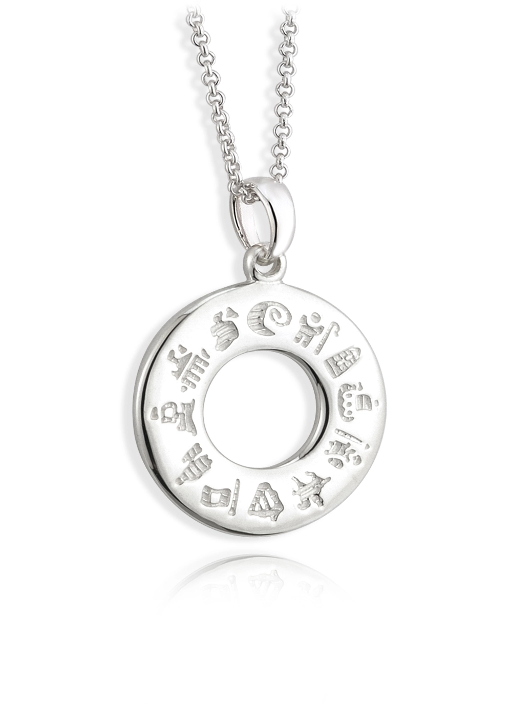 Sterling Silver History Of Ireland Pendant