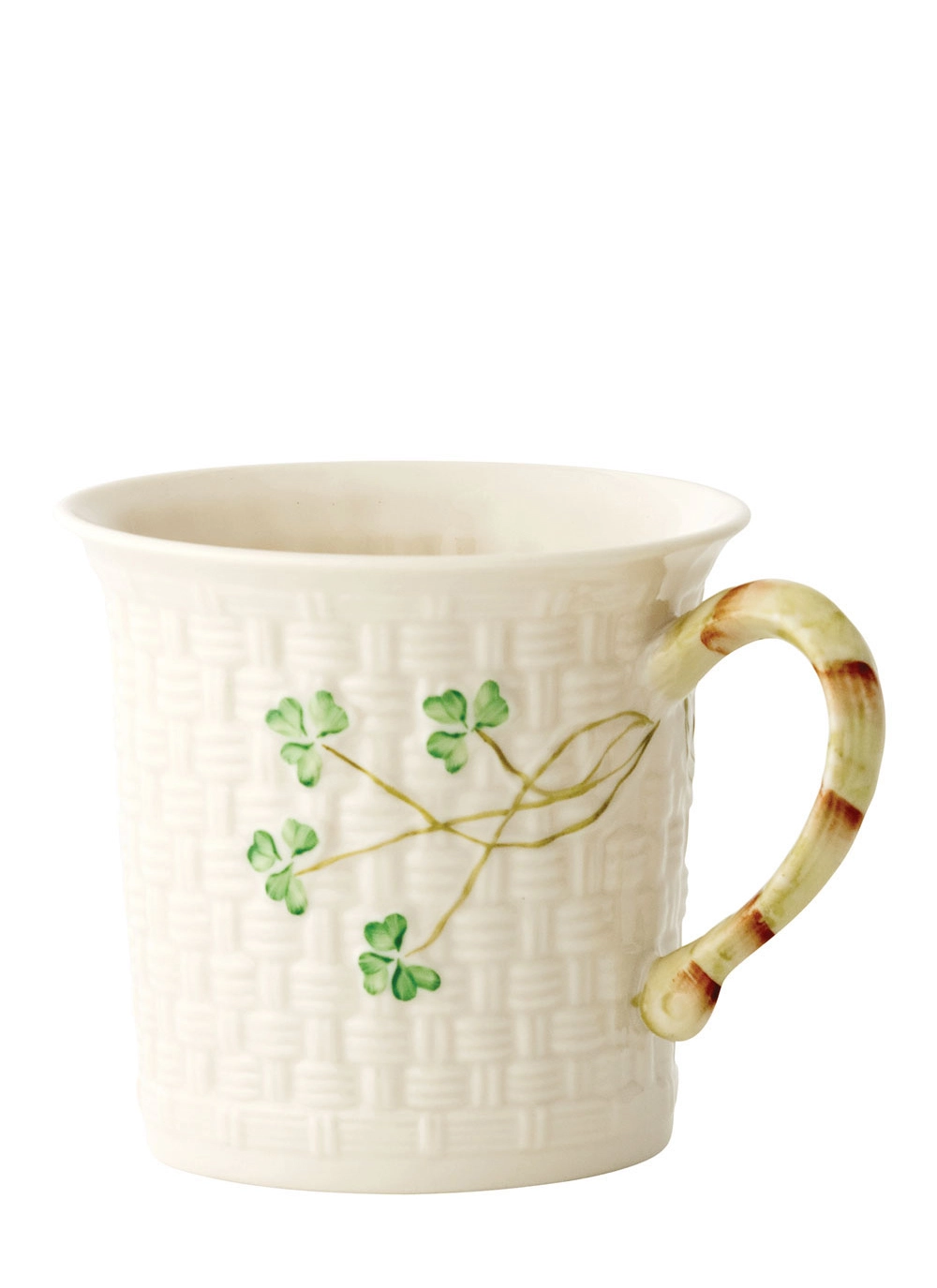 Belleek Shamrock Mug