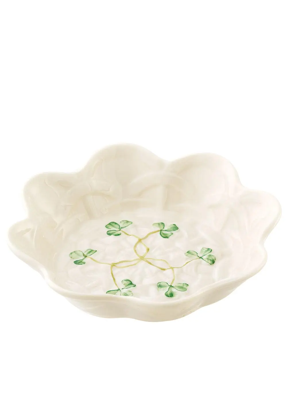 Belleek Shamrock Sweet Dish