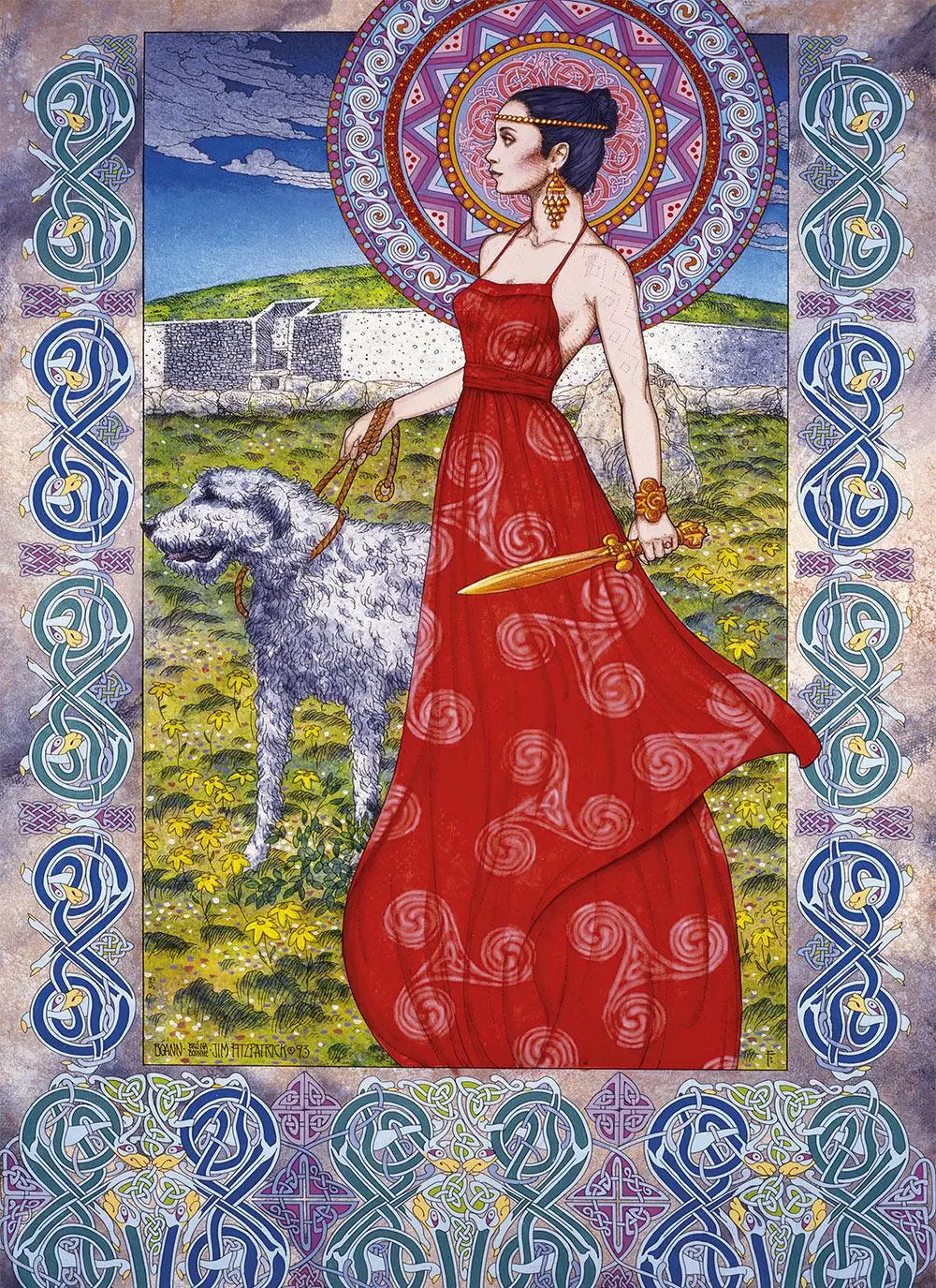 Goddess Boann Jigsaw Puzzle