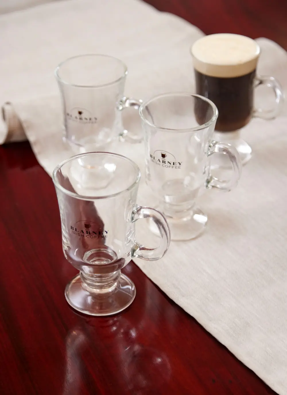 Blarney Irish Coffee Glasses Set of Four