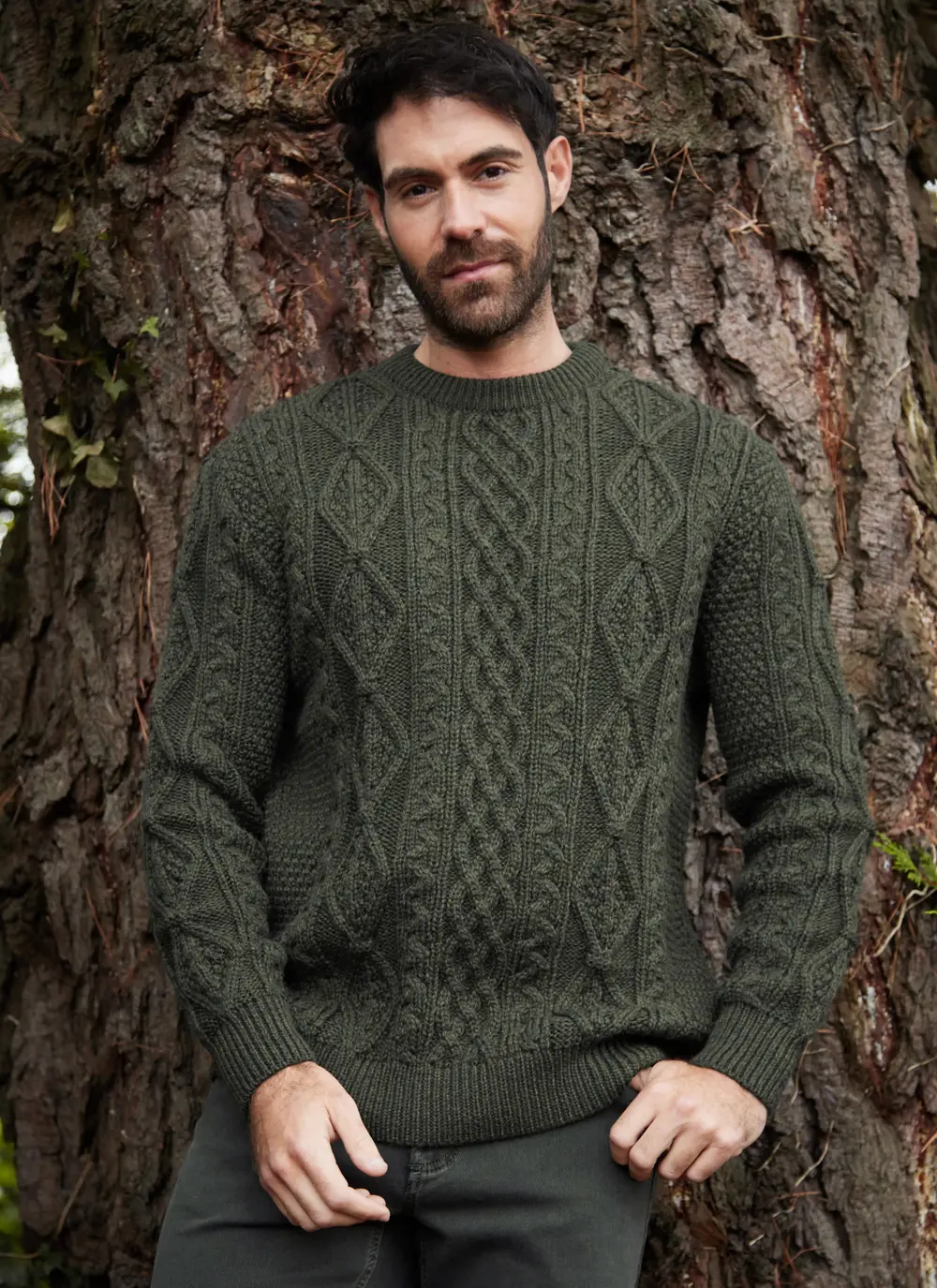 Personalized Blarney Diamond Aran 