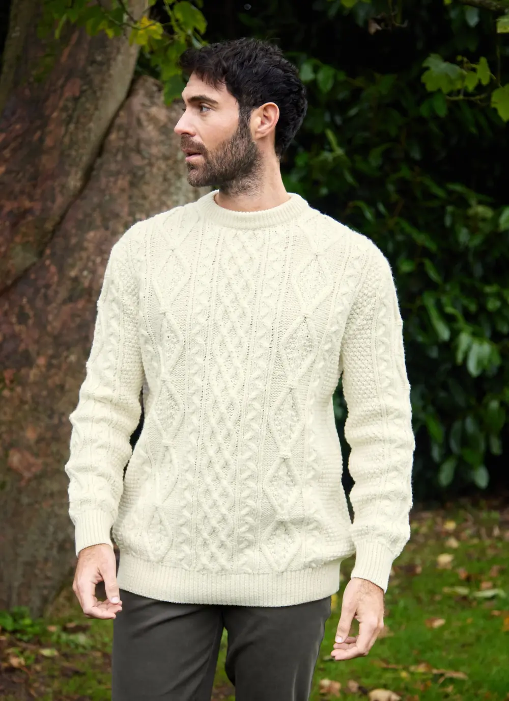 Personalized Blarney Diamond Aran 