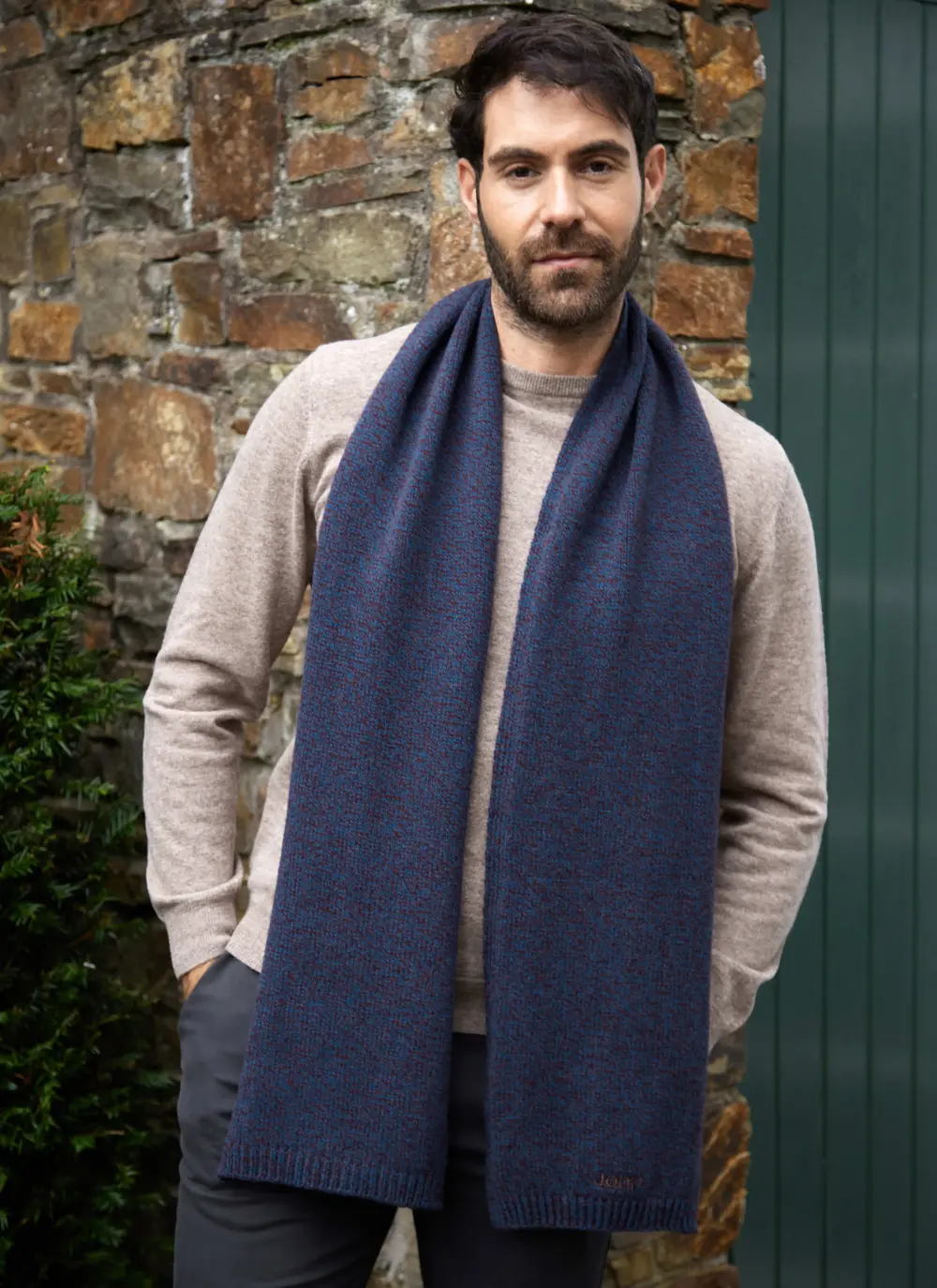 Personalized Wool Cashmere Scarf