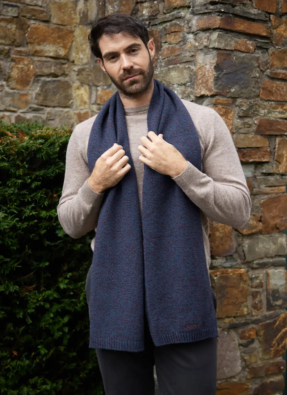 Personalized Wool Cashmere Scarf