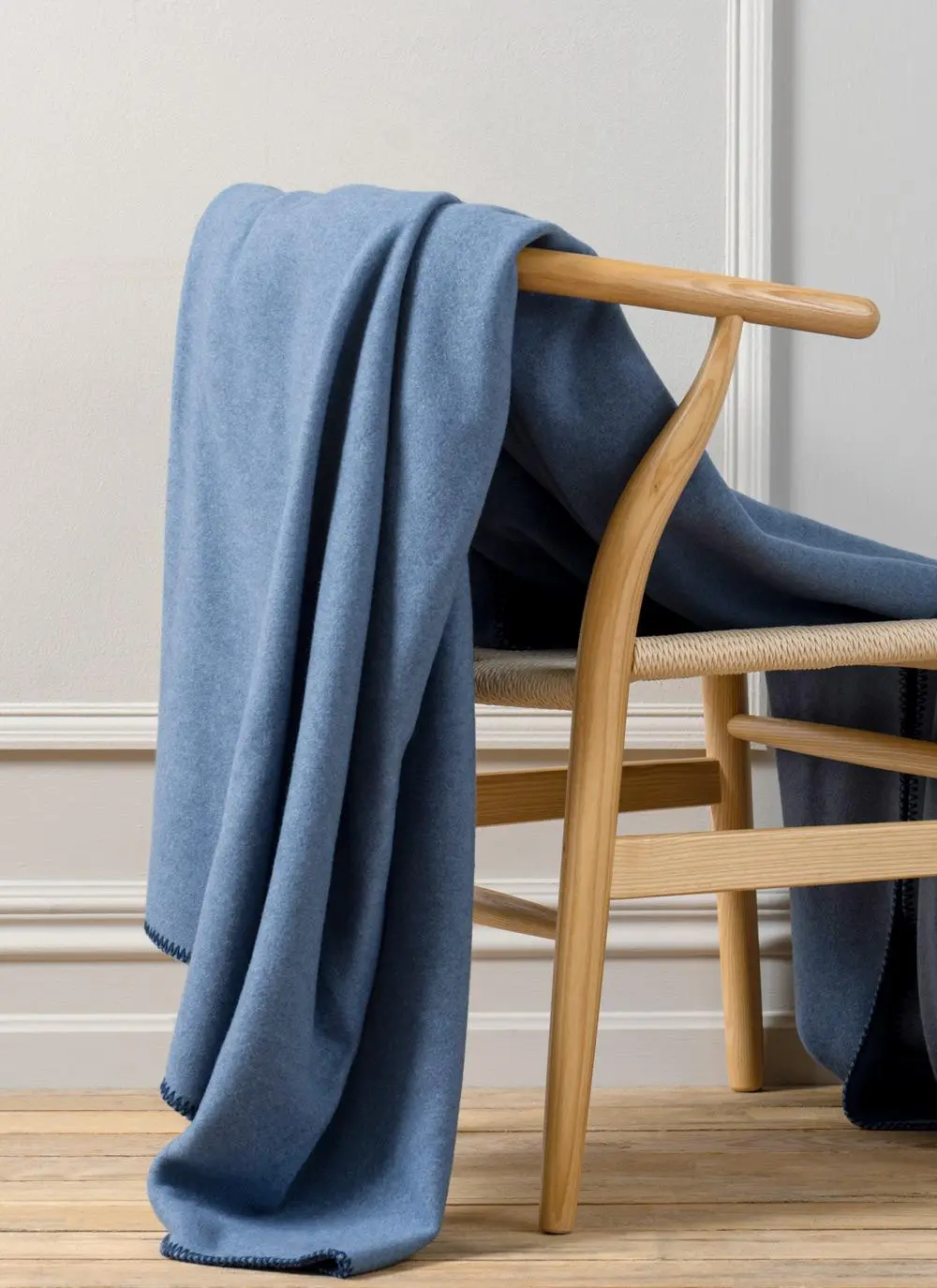 Denim Fleece Throw