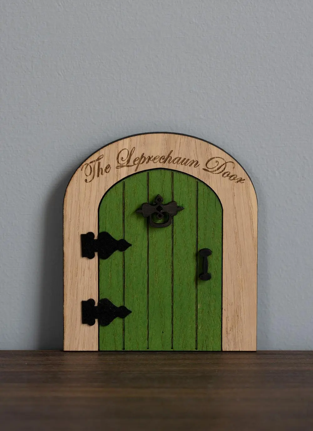 Green Leprechaun Fairy Door
