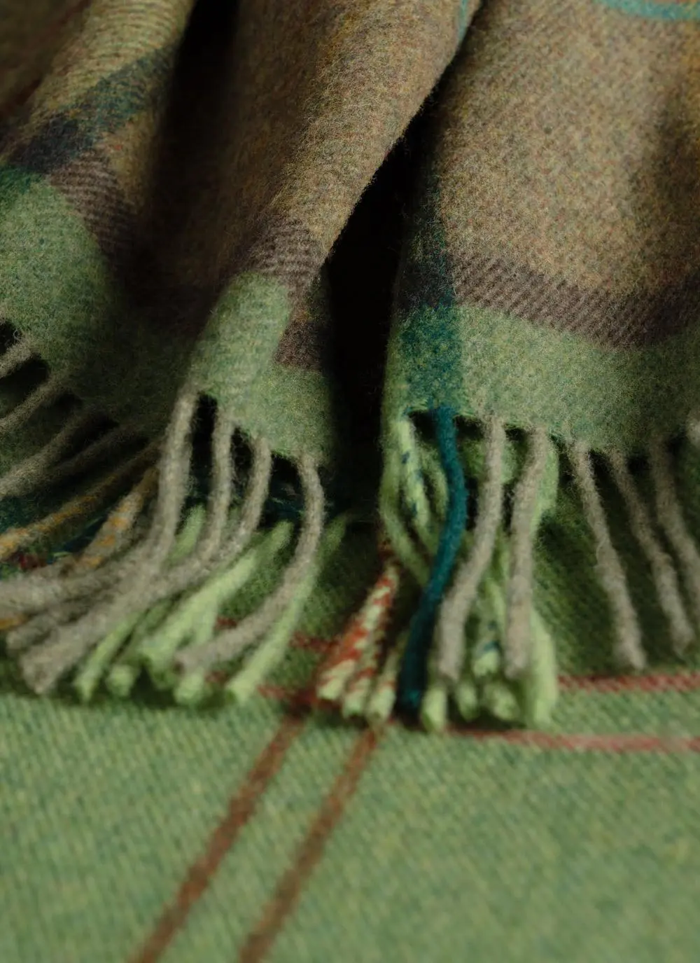 Emerald Isle Lambswool Throw