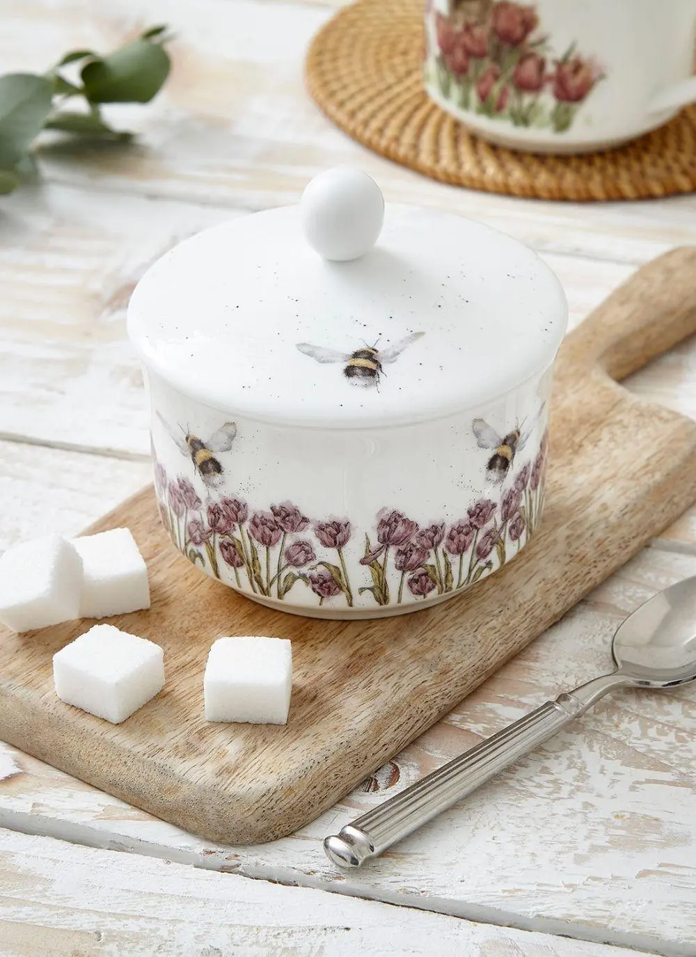 Wrendale Bumblebee Covered Sugar Bowl 