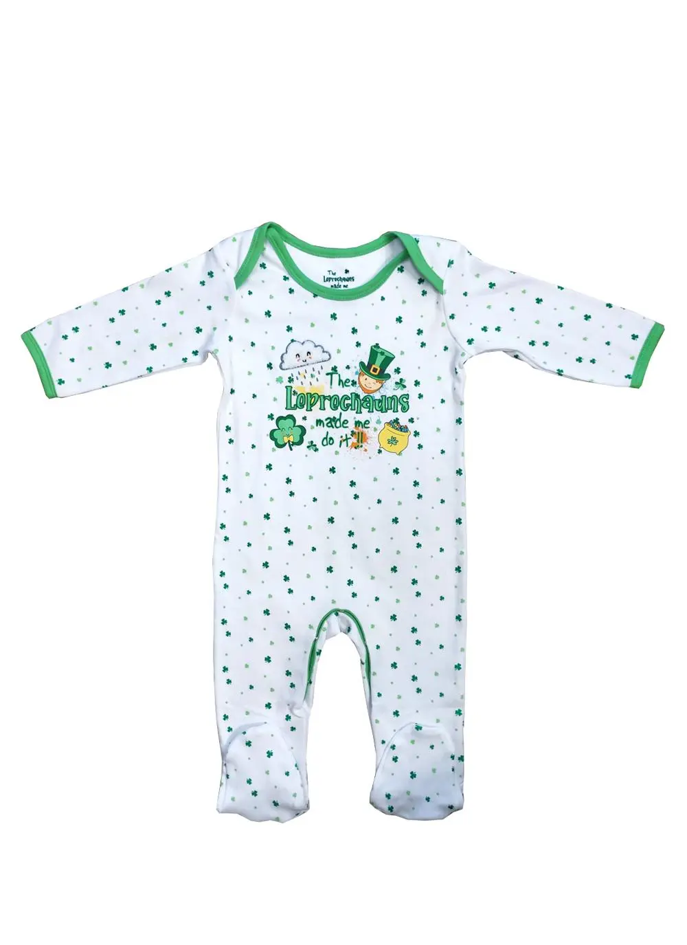 Leprechaun Baby Romper